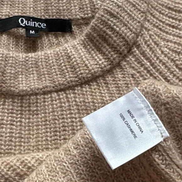 Mongolian Cashmere Fisherman’s Sweater Women's size M - Picture 4 of 5